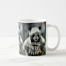 Taza De Café Prosaic Living BJJ Panda