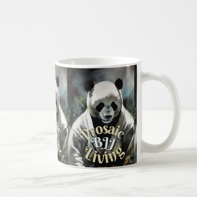 Taza De Café Prosaic Living BJJ Panda (Derecha)