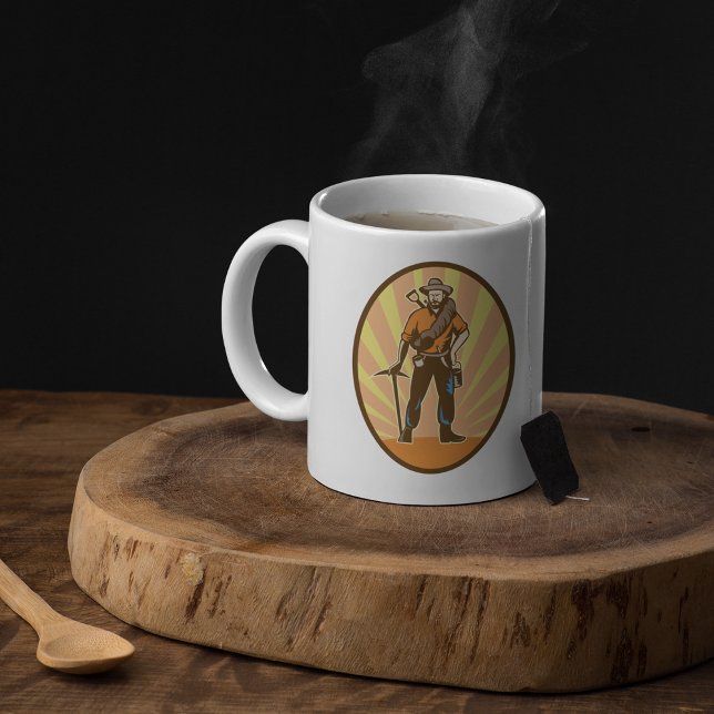 Taza De Café Prospector Miner (Subido por el creador)