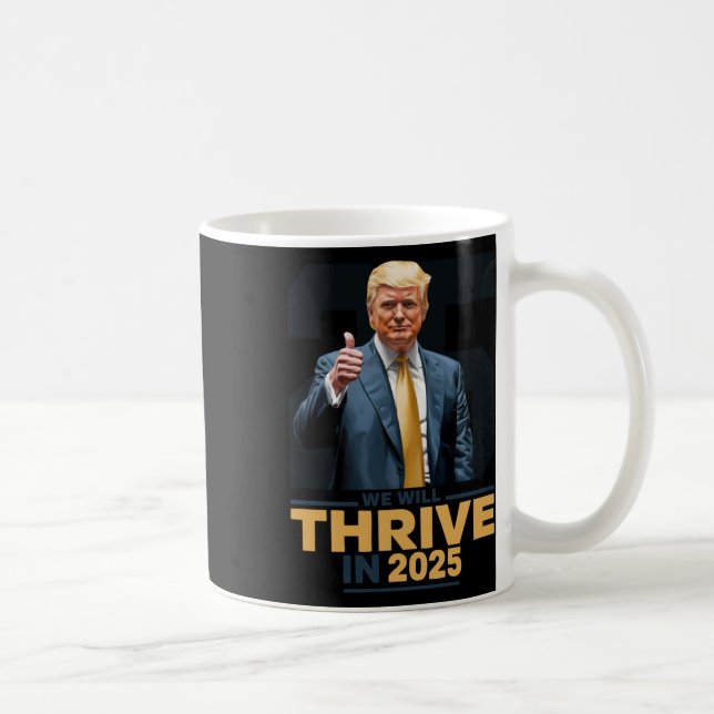 Taza De Café ¡Prosperaremos En 2025! (Derecha)