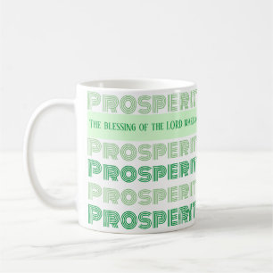 Taza De Café Prosperidad Biblia versus proverbios