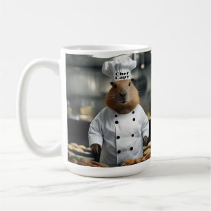 Taza De Café Prosperidad pastelera: El capibara culinario