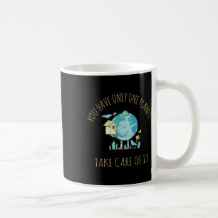 Taza De Café Protección Ambiental Cambio Climático Hay N