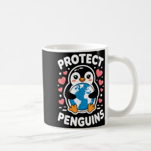 Taza De Café Protege Pingüinos Amantes de los Animales Conserva