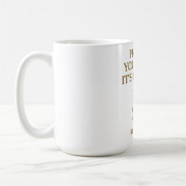 Taza De Café Protege tu paz — Cita minimalista de autocuidado