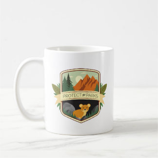 Taza De Café Proteger el parque Pika
