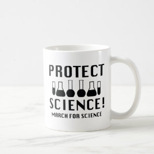 Taza De Café Proteger la ciencia