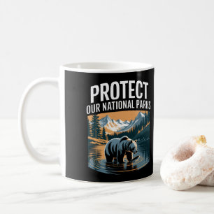 Taza De Café Proteger nuestros Parques Nacionales