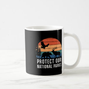Taza De Café Proteger nuestros parques nacionales Conservación 