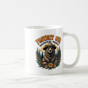 Taza De Café Proteger Nuestros Parques Nacionales Resistirse A