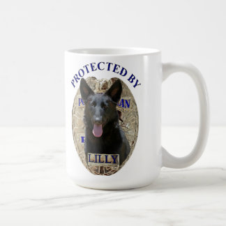Taza De Café Protegido por Lilly