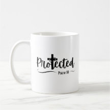 Protegido - Salmo 91 Biblia Verse Scripture Mug