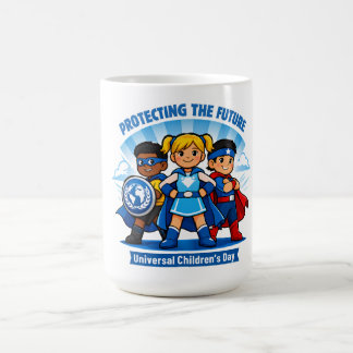 Taza De Café Protegiendo el Futuro Día Universal del Niño 