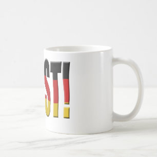 Taza De Café ¡Protesta! Bandera de Alemania