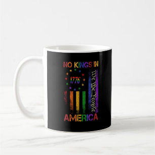 Taza De Café Protesta Patriótica No Hay Reyes En América