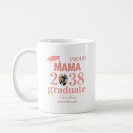 Taza De Café Proud mama personalized graduation