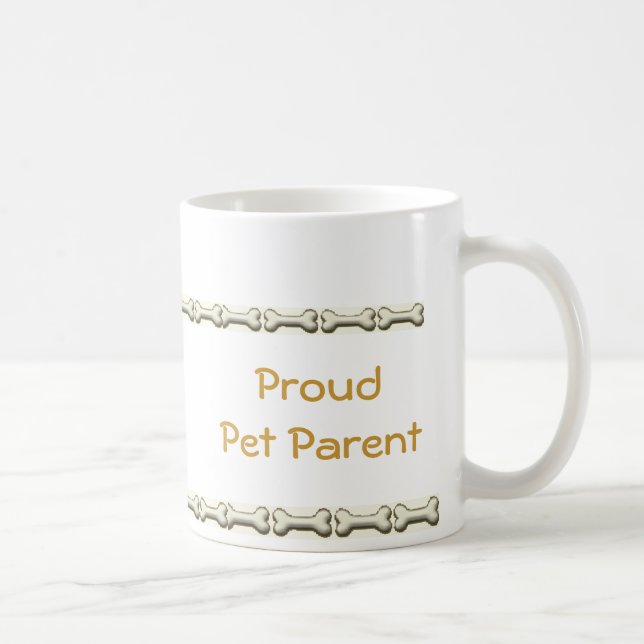 Taza De Café Proud Mascota Parent (Derecha)