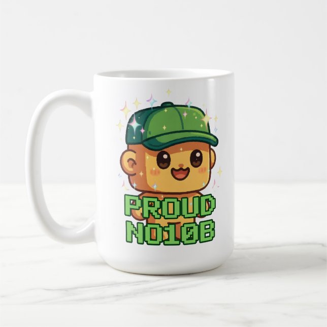 TAZA DE CAFÉ PROUD NOOB (Izquierda)