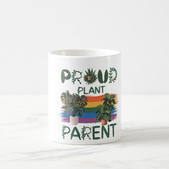 Taza De Café Proud Plant Parent Mug - LGBTQ+ (Centro)