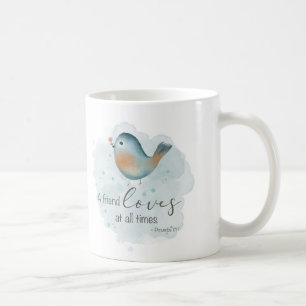 Taza De Café Prov 17:17 - Un amigo ama en todo momento Foto