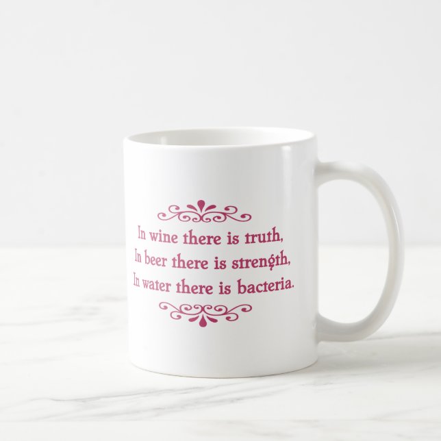 Taza De Café Proverbio alemán - CF (Derecha)
