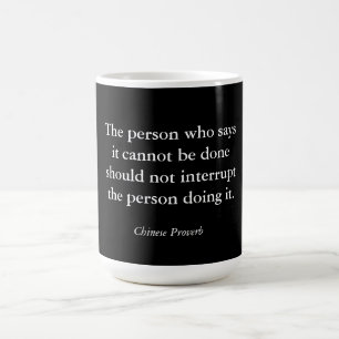 Taza De Café Proverbio chino