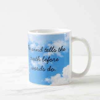 Taza de café Proverbio del Altavoz del Viento