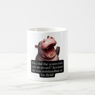Taza De Café proverbio divertido Hippo