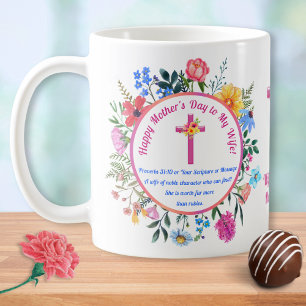 Taza De Café Proverbios 31 Mug, Día de la Madre, CUALQUIER OCAS