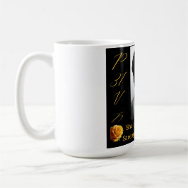 Taza De Café Proverbios 31 Mujer Café negro y amarillo Mug