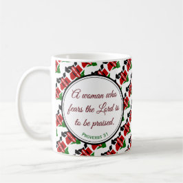Taza De Café Proverbios de la BANDERA KENYA personalizados 31