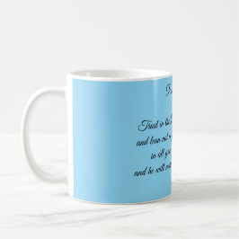 Taza De Café Proverbs 3:5-6 Mug
