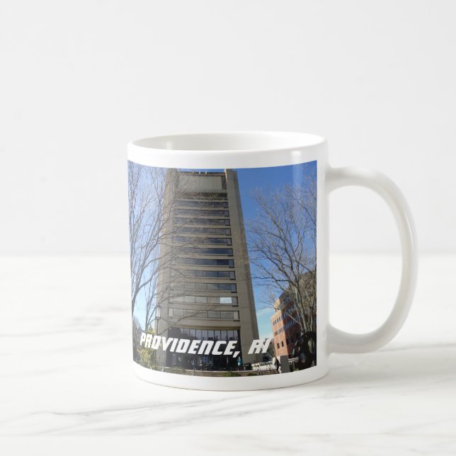 Taza De Café Providence, Rhode Island - edificio de la colina (Derecha)