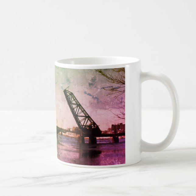 Taza De Café Providence, RI 'Stuck Up Bridge' (Derecha)
