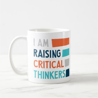 Taza De Café Provocando pensadores críticos