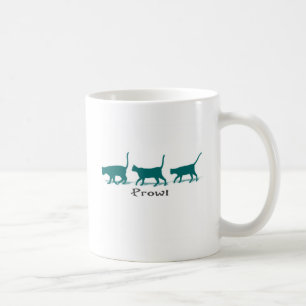 Taza De Café Prowl de gato