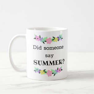 Taza De Café Próximamente profesor de Verano