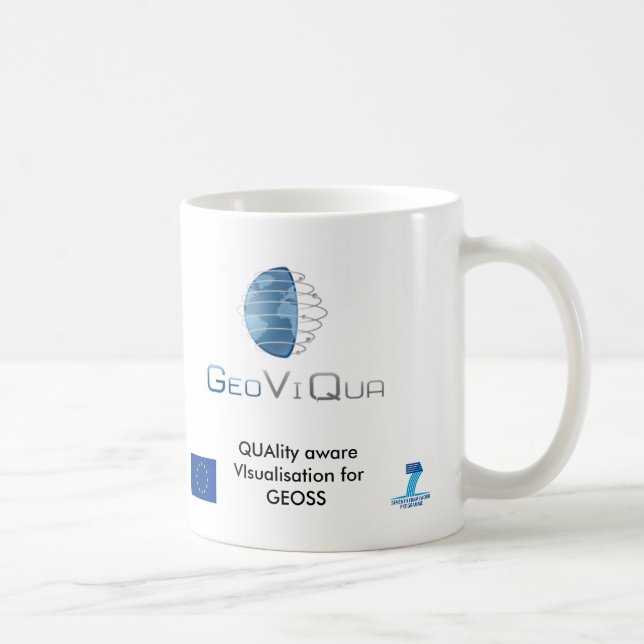 Taza De Café Proyecto de GeoViQua (Derecha)