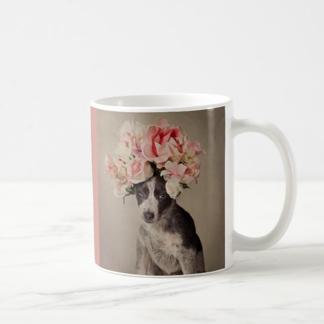 Taza De Café Proyecto de mascotas del refugio - abril (Derecha)