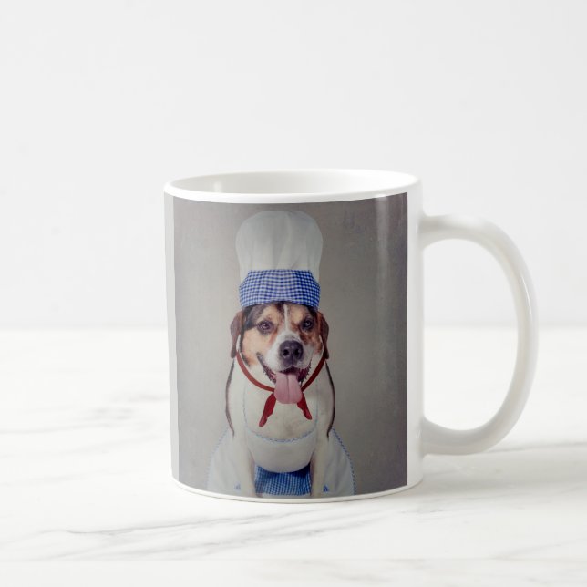 Taza De Café Proyecto de mascotas del refugio - Dave grande (Derecha)