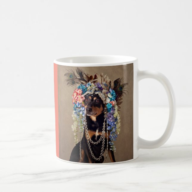 Taza De Café Proyecto de mascotas del refugio - medianoche (Derecha)