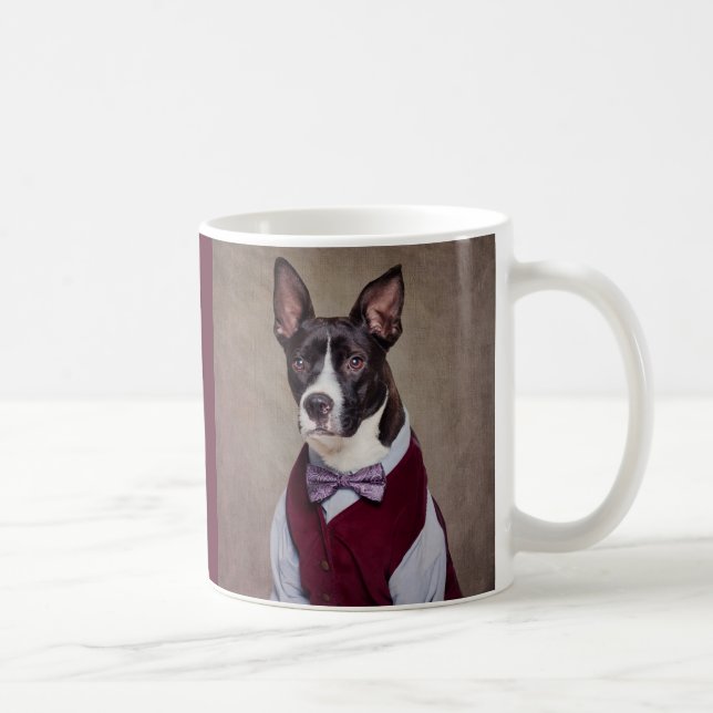 Taza De Café Proyecto de mascotas del refugio - Petey (Derecha)