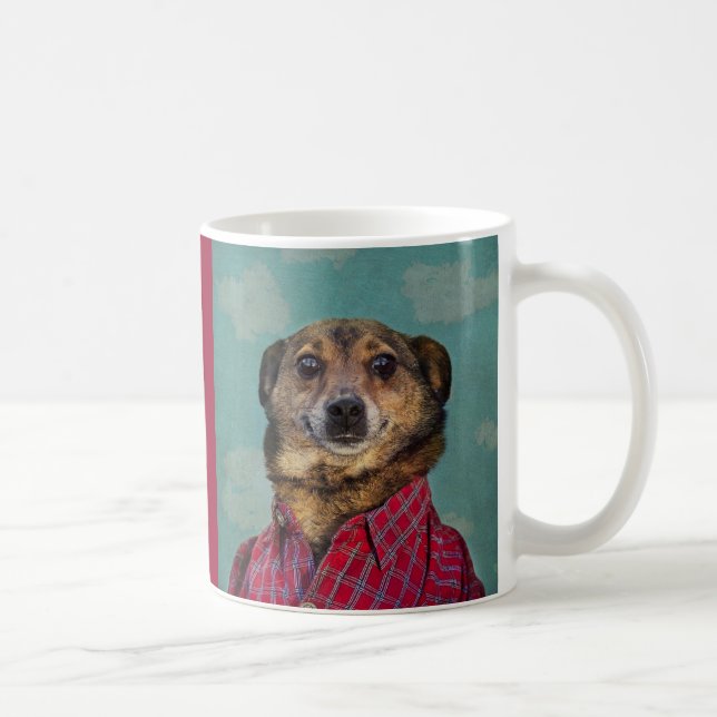 Taza De Café Proyecto de mascotas del refugio - piñón (Derecha)
