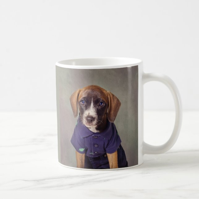 Taza De Café Proyecto de mascotas del refugio - Rhett (Derecha)