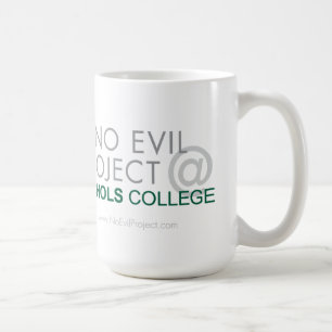 Taza De Café Proyecto No Evil en Nichols College Mug - Exhibici