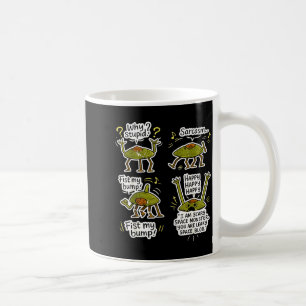 Taza De Café Proyecto Rocky hail mary meme divertido 