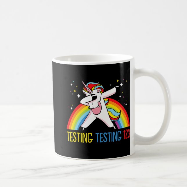 Taza De Café Prueba 123 días de prueba de corte 2 (Derecha)