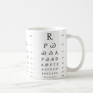 Taza De Café Prueba cherokee del ojo