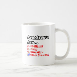 Taza De Café Prueba de arquitectos...Chiste