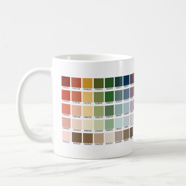Taza De Café Prueba de color (Izquierda)